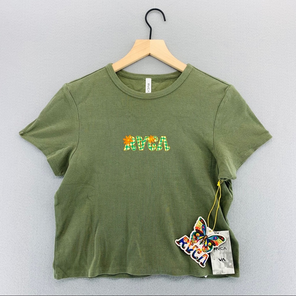 NEW WITH TAGS RVCA Baby T size M